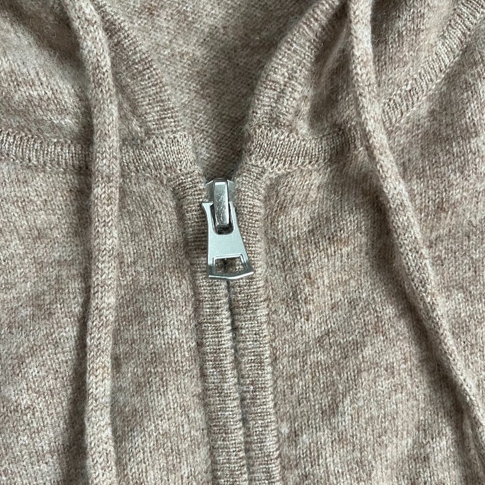 Quince Mongolian Cashmere Full-Zip Hoodie - Picture 9 of 11